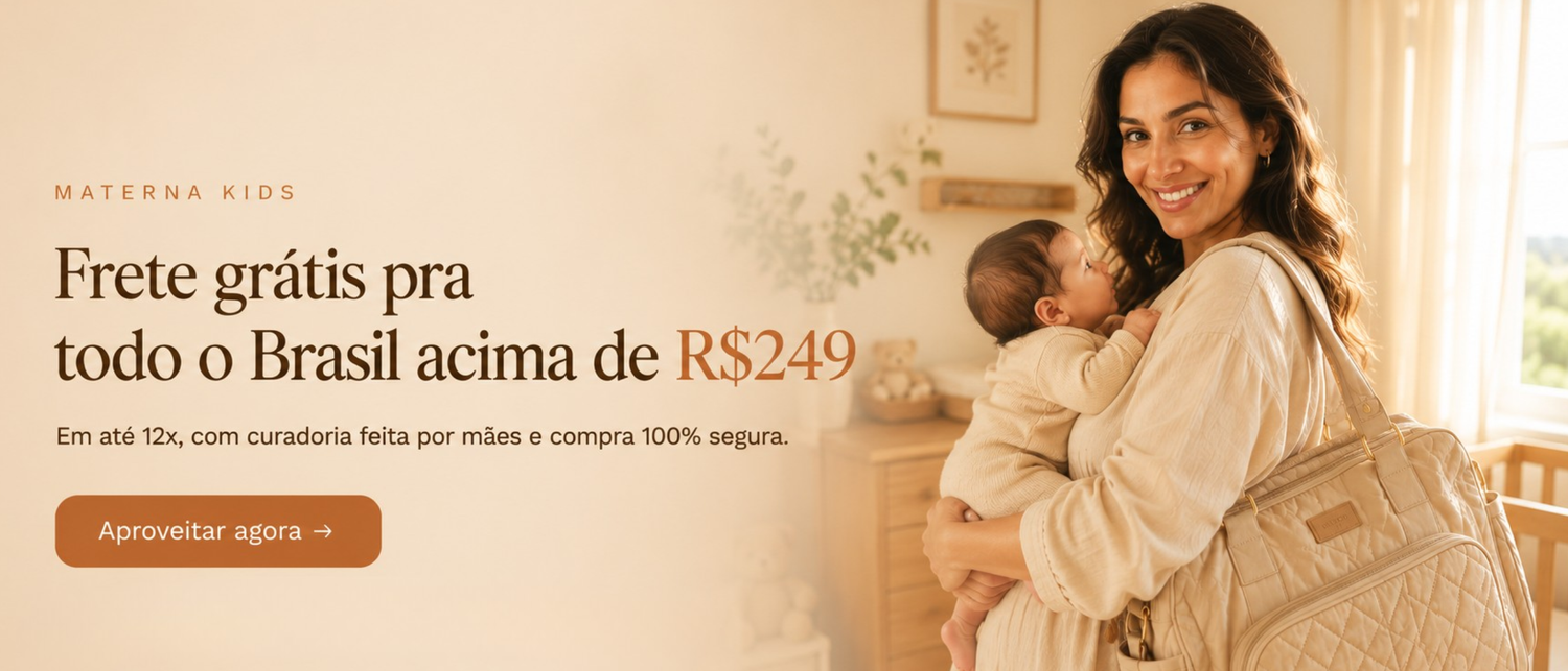 Tudo o que seu bebê precisa, com carinho de mãe — Materna Kids